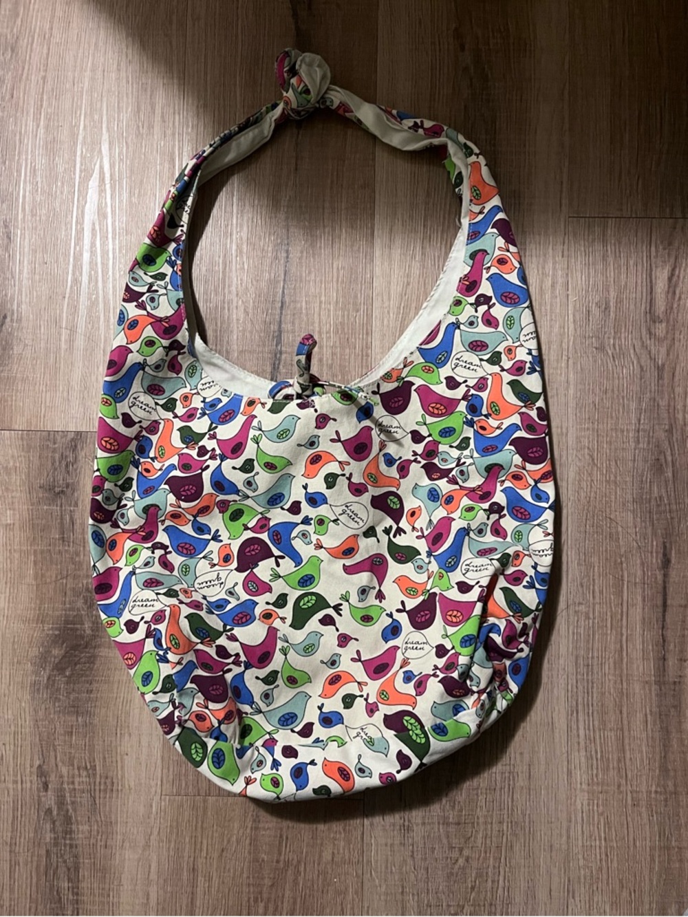 Arizona Jean Company Hobo Bag with Bird Motifs